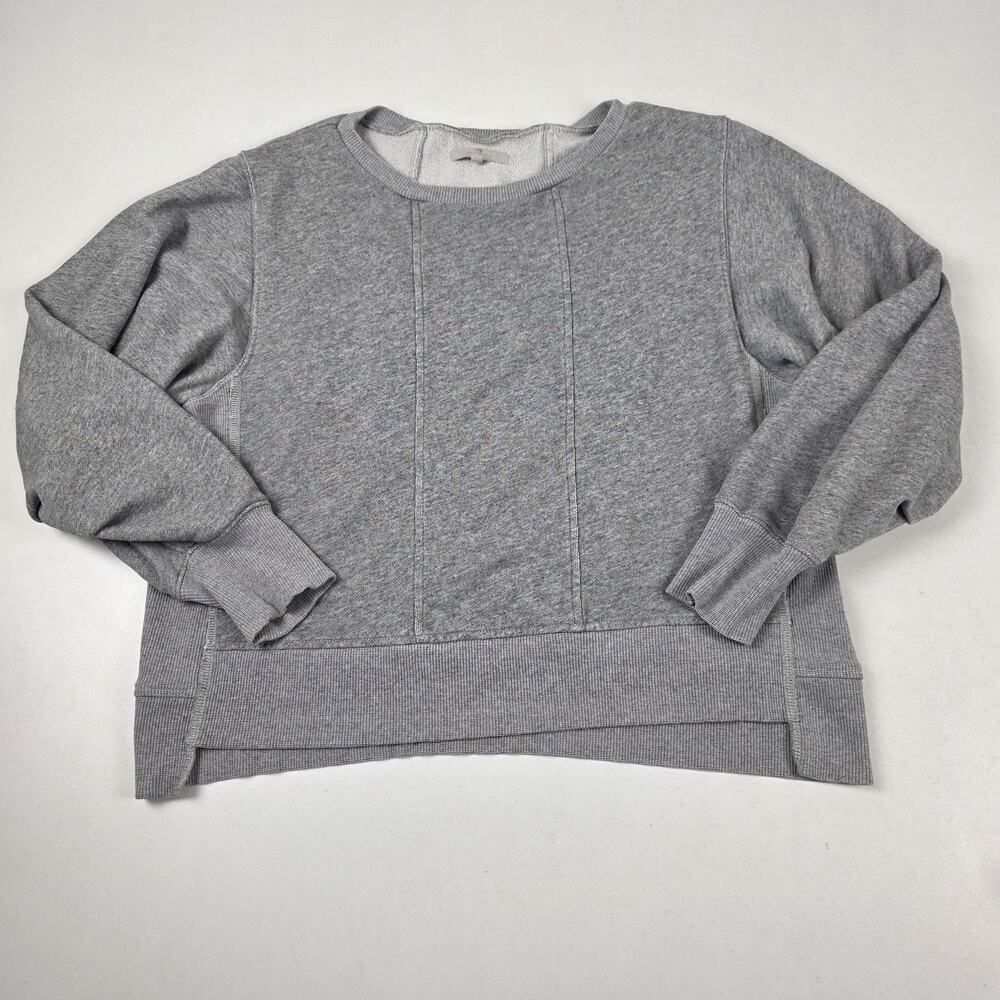 7 For All Mankind Sweater Womens Medium Pullover Crewneck Cotton‎ Blend Casual